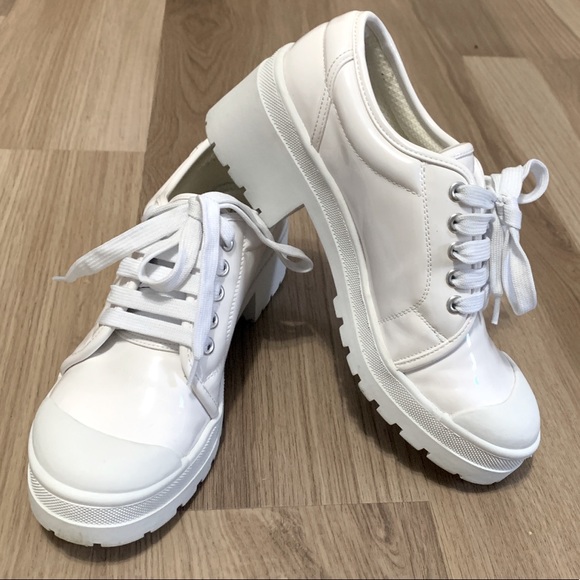 Jeffrey Campbell Shoes - Jeffrey Campbell Women's White Patent Leather Shoe